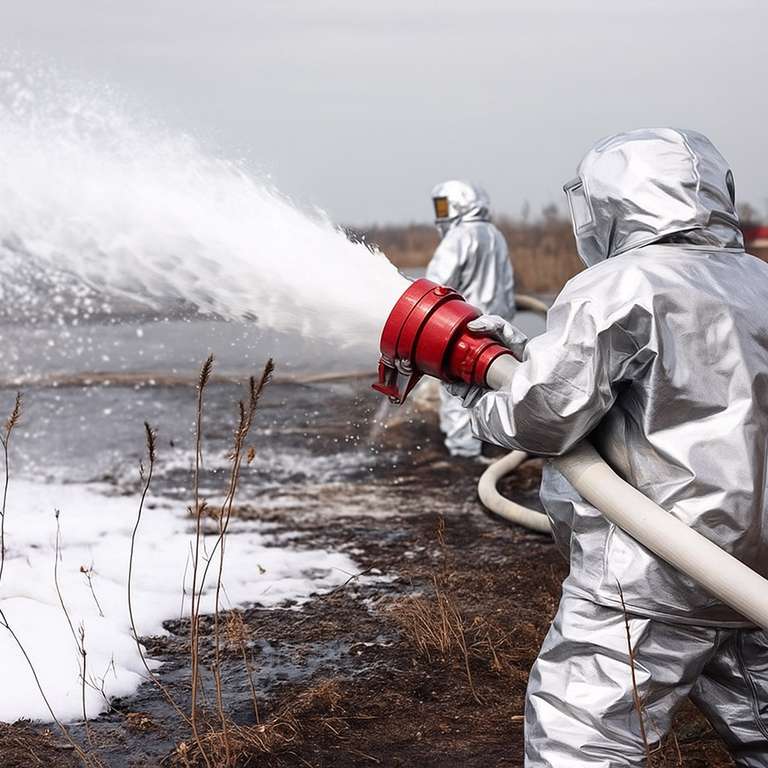 PFAS compounds enter soil by the use of Aqueous Film forming foams. 